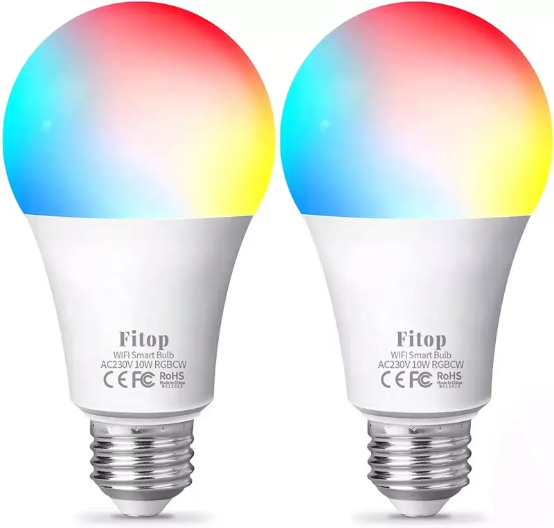 Pack de 2 Bombillas RGB Alexa Pack de 2 Bombillas RGB Alexa