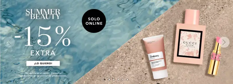 15% DTO. EXTRA en una selección de productos de belleza en Douglas 15% DTO. EXTRA en una selección de productos de belleza en Douglas