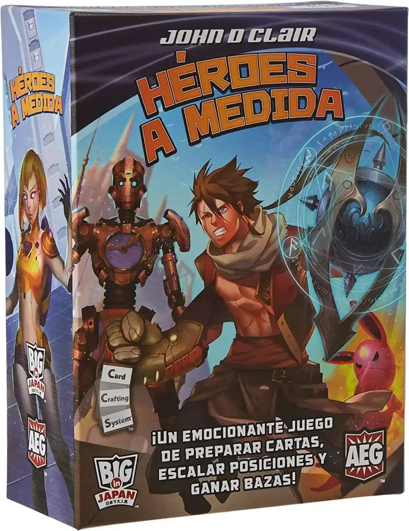 Juego de cartas Heroes a medida Asmodee Juego de cartas Heroes a medida Asmodee