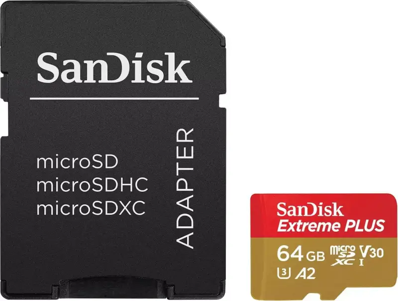 Tarjeta SanDisk Extreme PLUS 64GB 170 MB/s Tarjeta SanDisk Extreme PLUS 64GB 170 MB/s