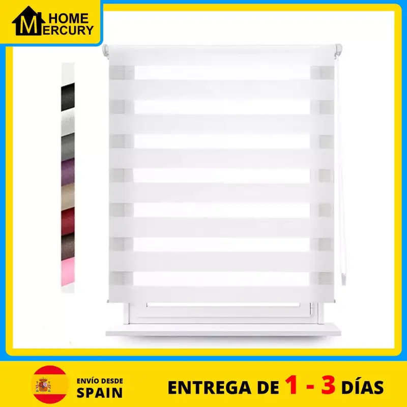 Estor enrollable de doble capa Estor enrollable de doble capa