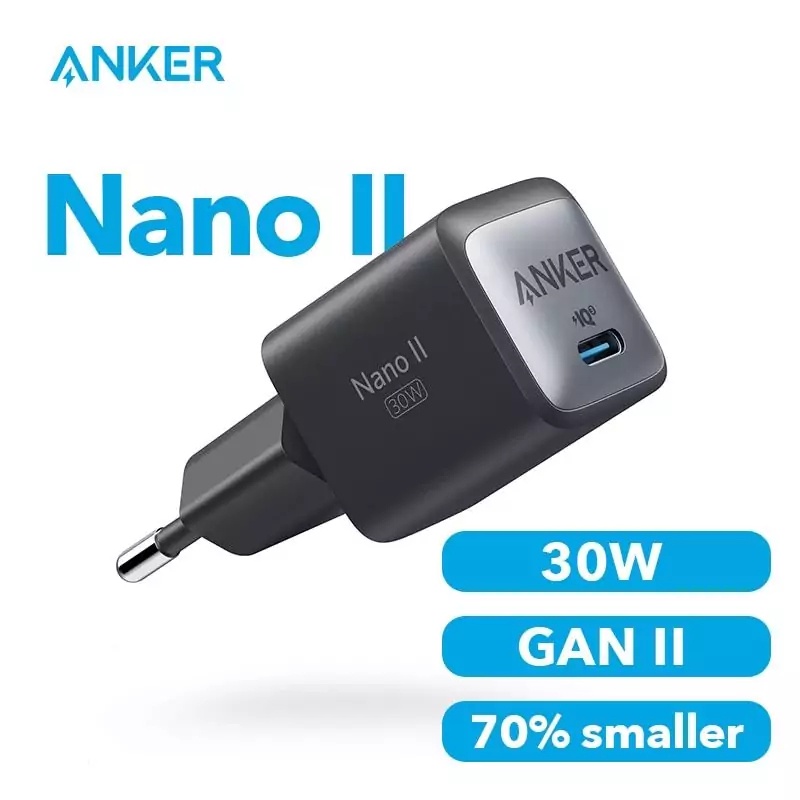 Anker cargador portátil USB tipo C 30W Anker cargador portátil USB tipo C 30W