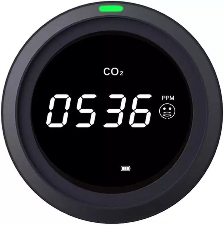 Medidor de CO2 de calidad de aire portátil Medidor de CO2 de calidad de aire portátil