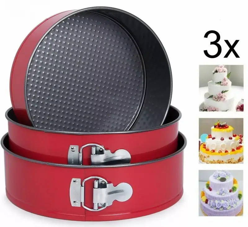 Juego de 3 moldes para tartas Starley Juego de 3 moldes para tartas Starley
