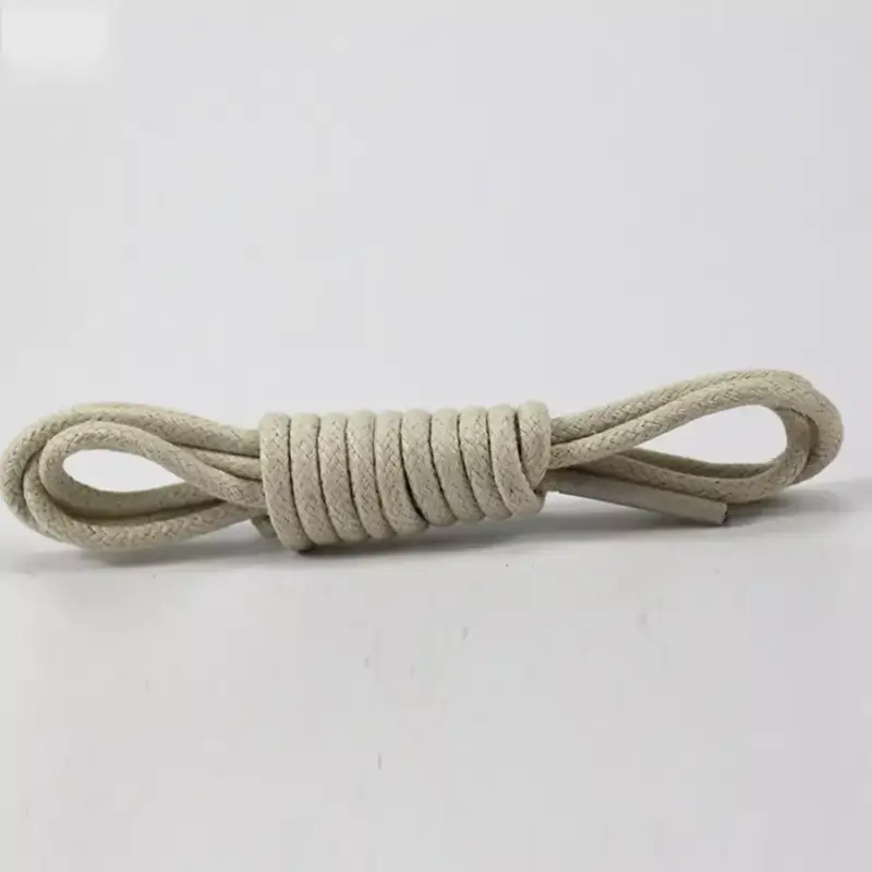 Par de cordones redondos de poliéster para zapatos Par de cordones redondos de poliéster para zapatos