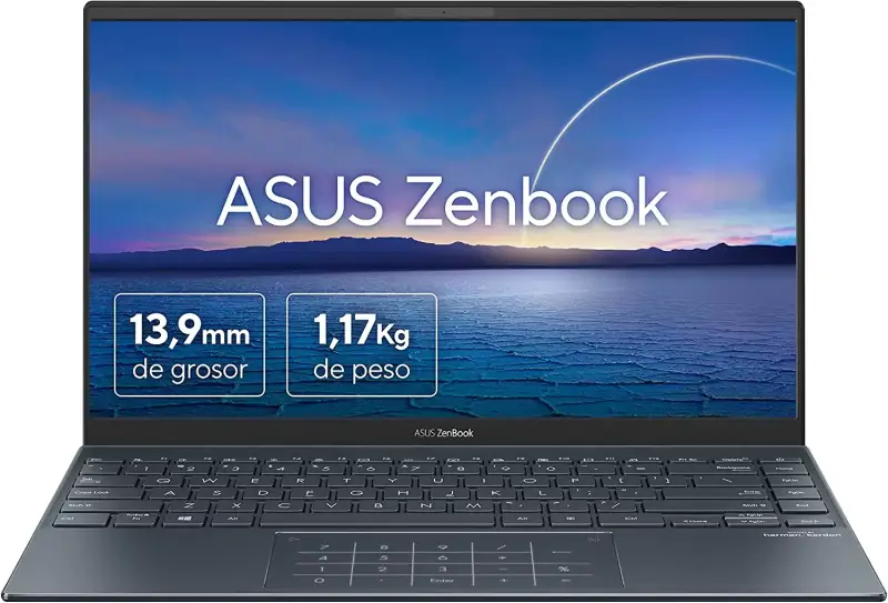 Portátil Asus ZenBook i7 16GB 512GB 14" FHD Portátil Asus ZenBook i7 16GB 512GB 14" FHD