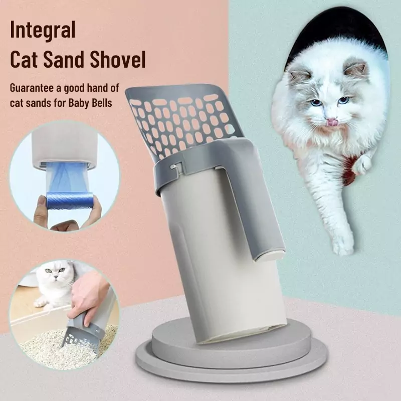 Pala de arena con filtro para gatos Pala de arena con filtro para gatos