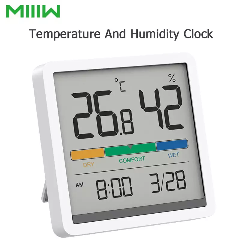 Miiiw reloj de temperatura y humedad Miiiw reloj de temperatura y humedad