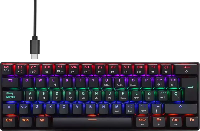 Teclado mecánico español USB-C Teclado mecánico español USB-C