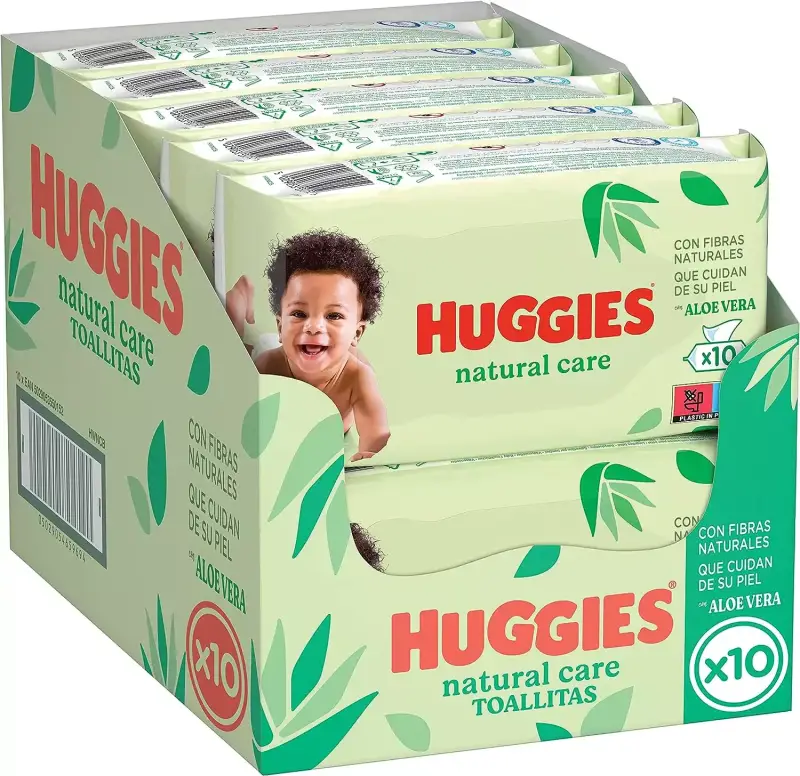 Huggies Natural Care 560 Toallitas para bebé Huggies Natural Care 560 Toallitas para bebé