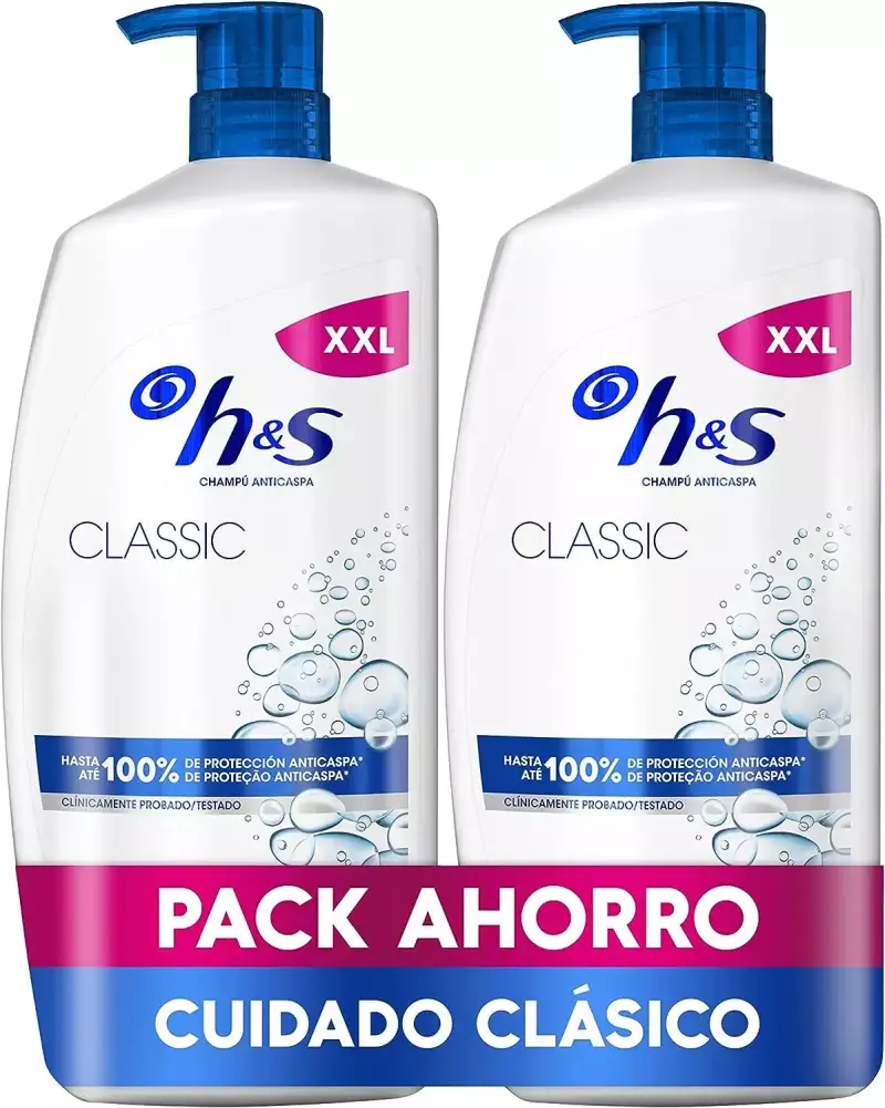 2x1L Champú y Acondicionador Anticaspa H&S 2in1 2x1L Champú y Acondicionador Anticaspa H&S 2in1