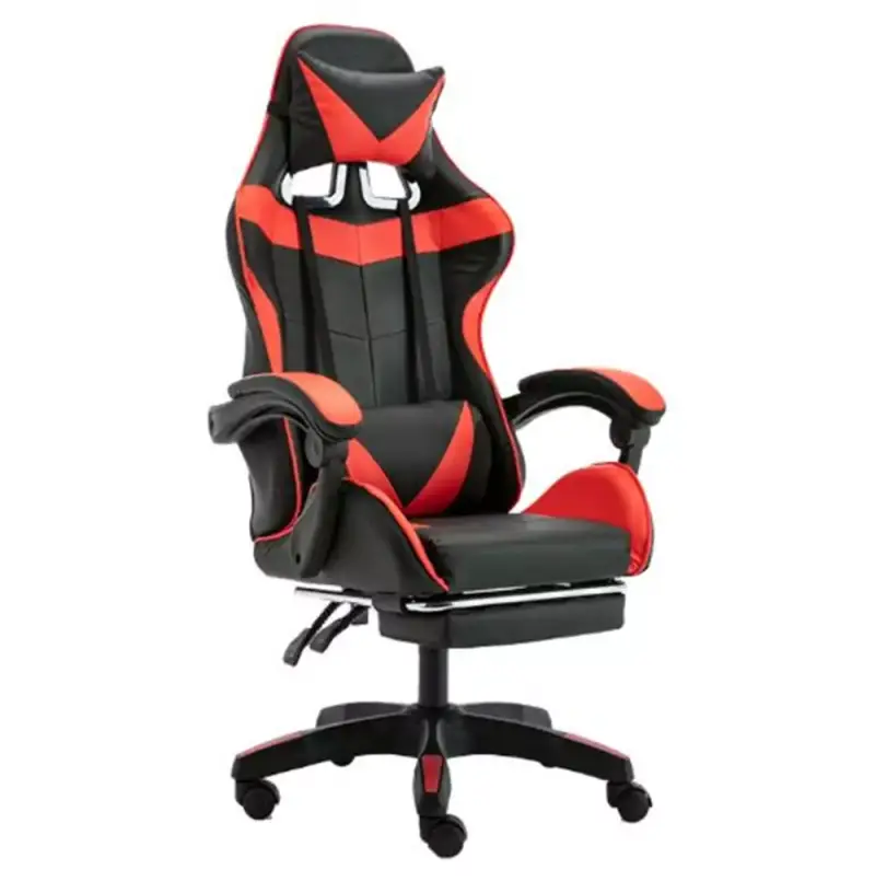 Silla Gaming giratoria con reposapiés Silla Gaming giratoria con reposapiés