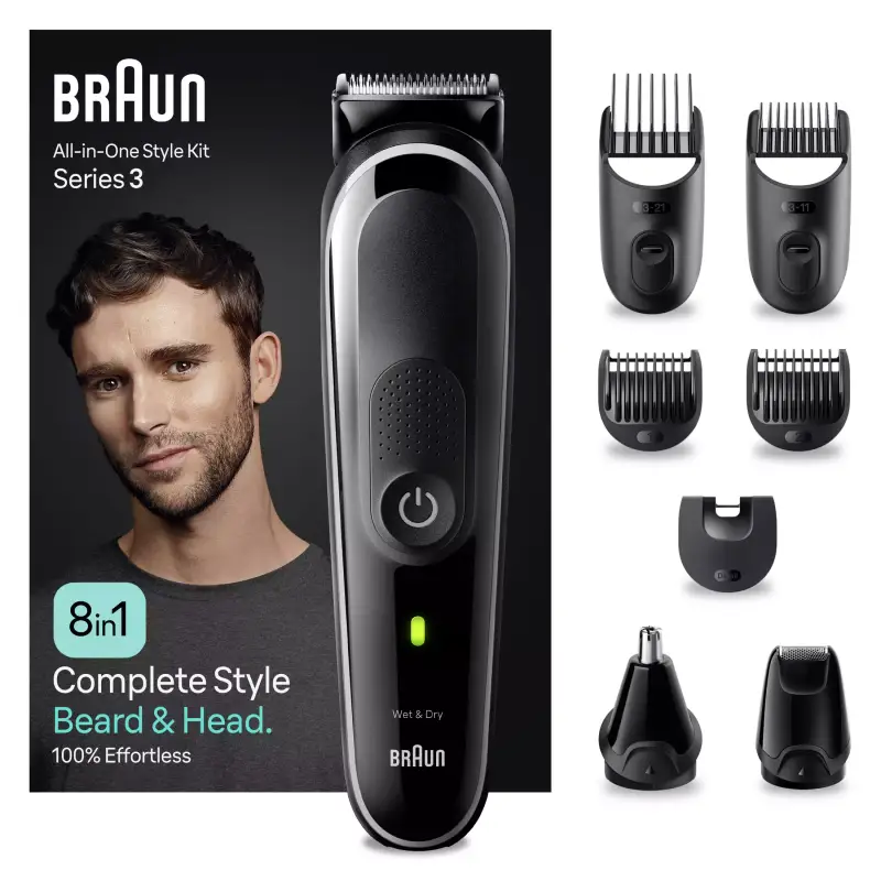 Braun recortadora 8 en 1 series 3 Braun recortadora 8 en 1 series 3