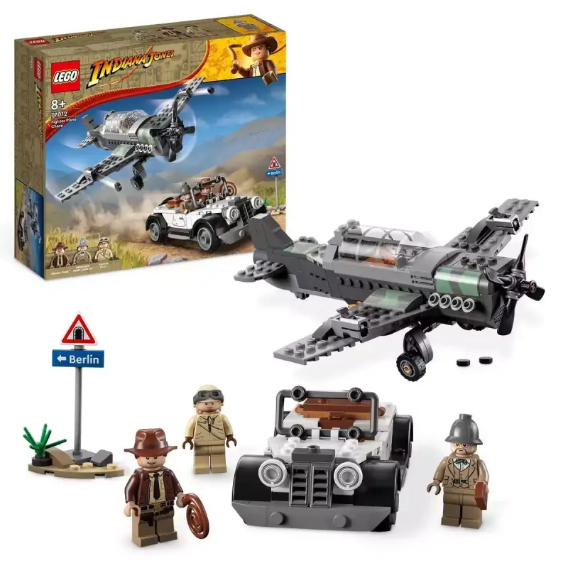 Lego Indiana Jones Persecución del Caza Lego Indiana Jones Persecución del Caza