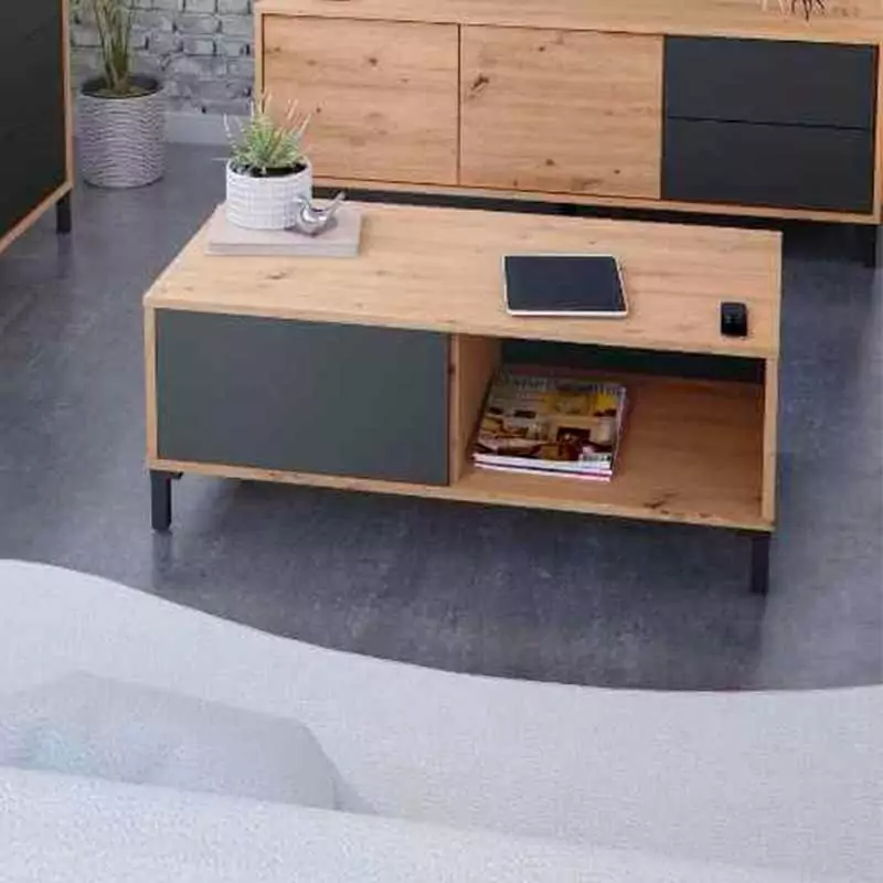 Mesa de centro Urban Plus 2 huecos Mesa de centro Urban Plus 2 huecos