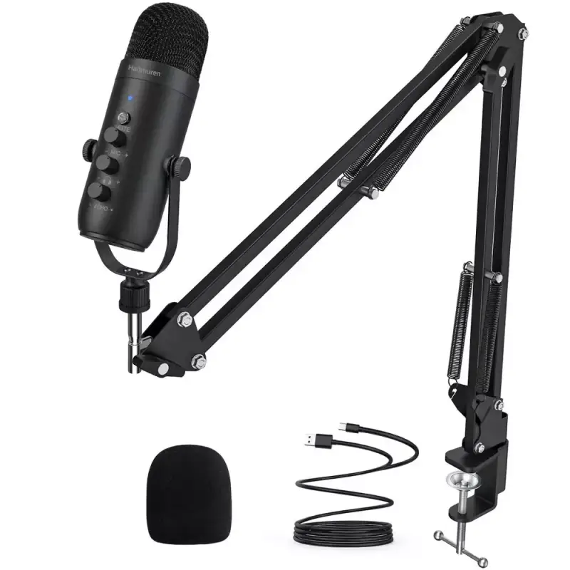Kit de micrófono cardioide + Brazo + Antipop Kit de micrófono cardioide + Brazo + Antipop