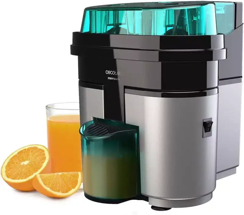 Exprimidor de naranjas eléctrico Cecotec EssentialVita Twice Black de 90 W Exprimidor de naranjas eléctrico Cecotec EssentialVita Twice Black de 90 W