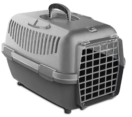 ALISON Transportín Caja de transporte de aire para perros y gatos, jaula de transporte de aire transpirable, clásica, Gato 48x32x32cm, Puert ALISON Transportín Caja de transporte de aire para perros y gatos, jaula de transporte de aire transpirable, clásica, Gato 48x32x32cm, Puert