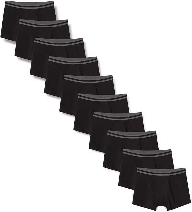 Pack de 10 calzoncillos cortos de algodón hombre (talla XS) Pack de 10 calzoncillos cortos de algodón hombre (talla XS)