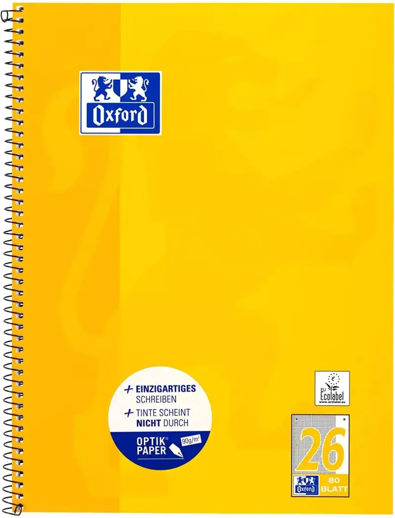 'Cuaderno cuadricula A4 Oxford 'Cuaderno cuadricula A4 Oxford