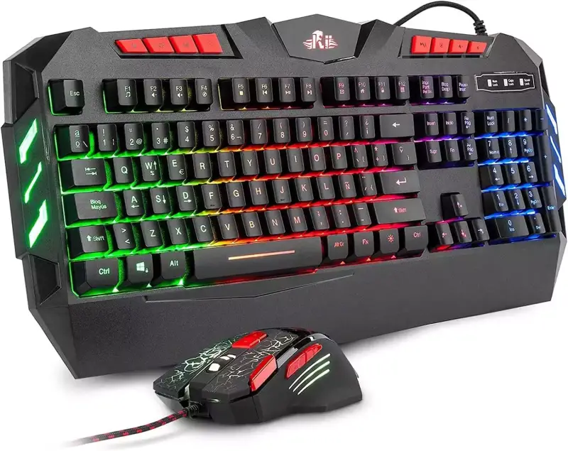 Kit Gaming Teclado + Ratón Rii RK900 Kit Gaming Teclado + Ratón Rii RK900
