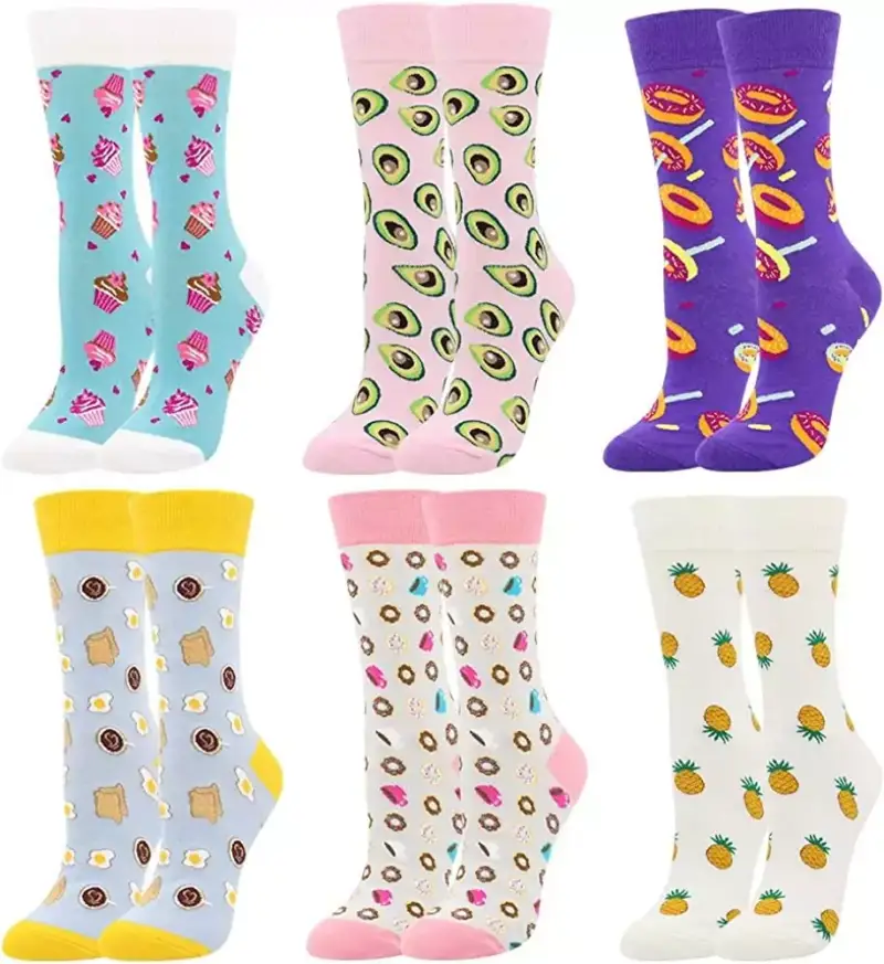 6 pares de calcetines mujer 6 pares de calcetines mujer