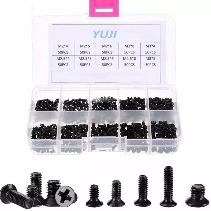 Juego de tornillos para ordenador portátil Juego de tornillos para ordenador portátil