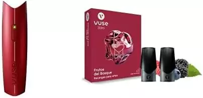 Kit de Vaper Recargable + 2 Pods de frutos del bosque Kit de Vaper Recargable + 2 Pods de frutos del bosque