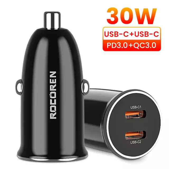 Cargador USB Dual para coche Cargador USB Dual para coche