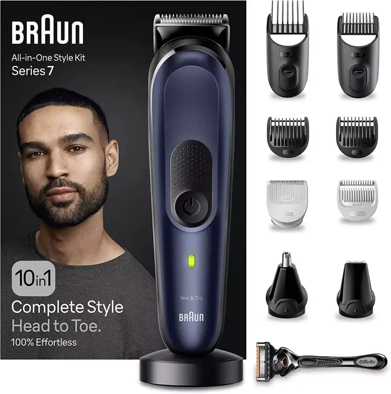 Recortadora de Barba Braun Series 7 MGK7410 Recortadora de Barba Braun Series 7 MGK7410
