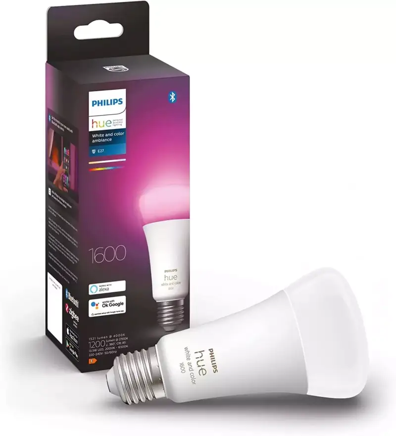 Bombilla LED Inteligente Philips Hue Bombilla LED Inteligente Philips Hue