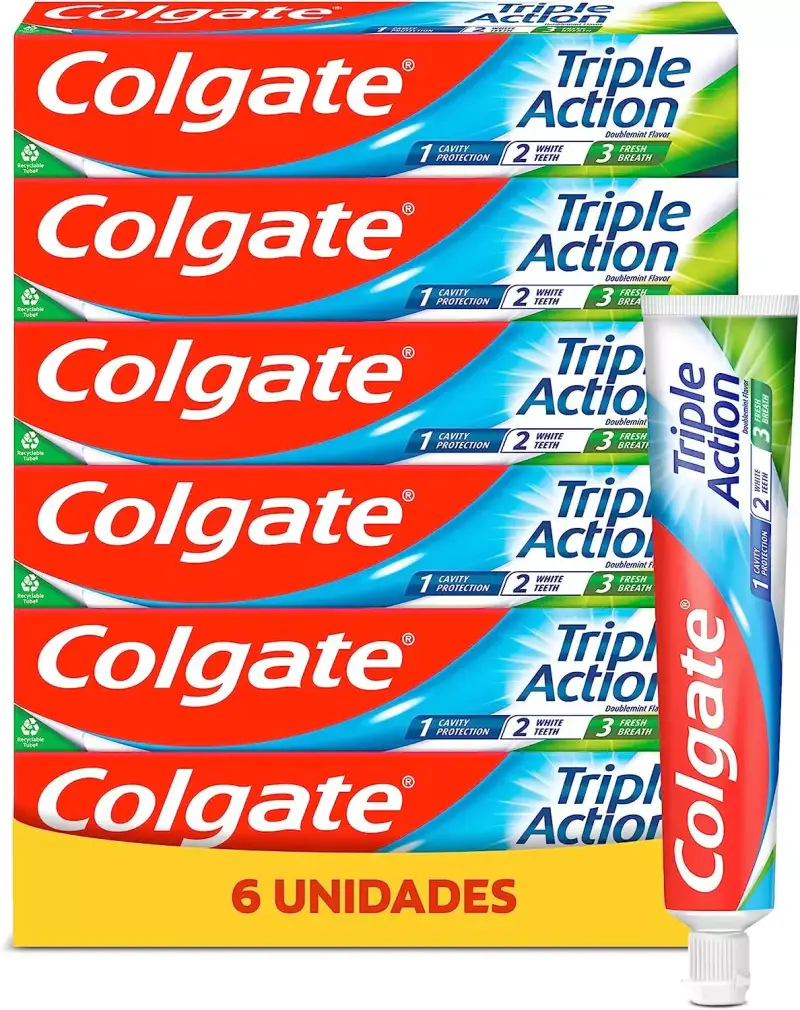 6 x Colgate Triple Acción 6 x Colgate Triple Acción