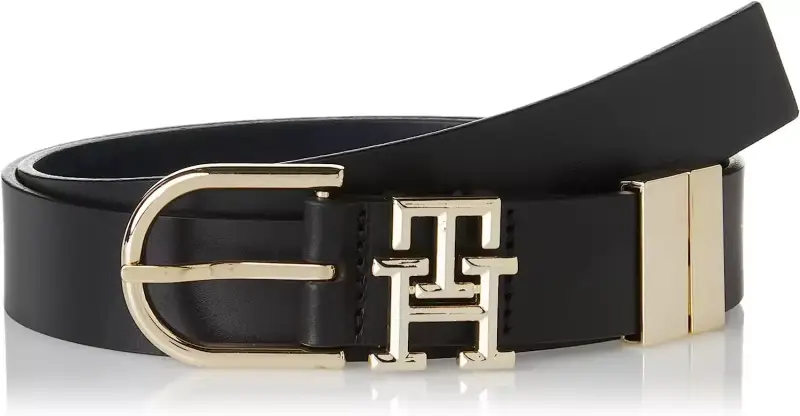 Cinturón de Cuero Tommy Hilfiger Mujer TH Lux 3.0 Rev Cinturón de Cuero Tommy Hilfiger Mujer TH Lux 3.0 Rev