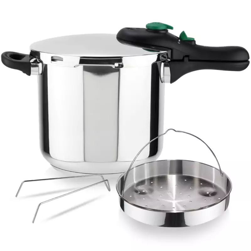 Olla a presión Súper rápida Magefesa Dynamic 5L + cestillo Olla a presión Súper rápida Magefesa Dynamic 5L + cestillo