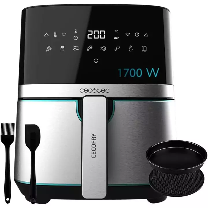 Freidora de aire Cecotec Cecofry Full Inox 5500 Pro 5.5L Freidora de aire Cecotec Cecofry Full Inox 5500 Pro 5.5L