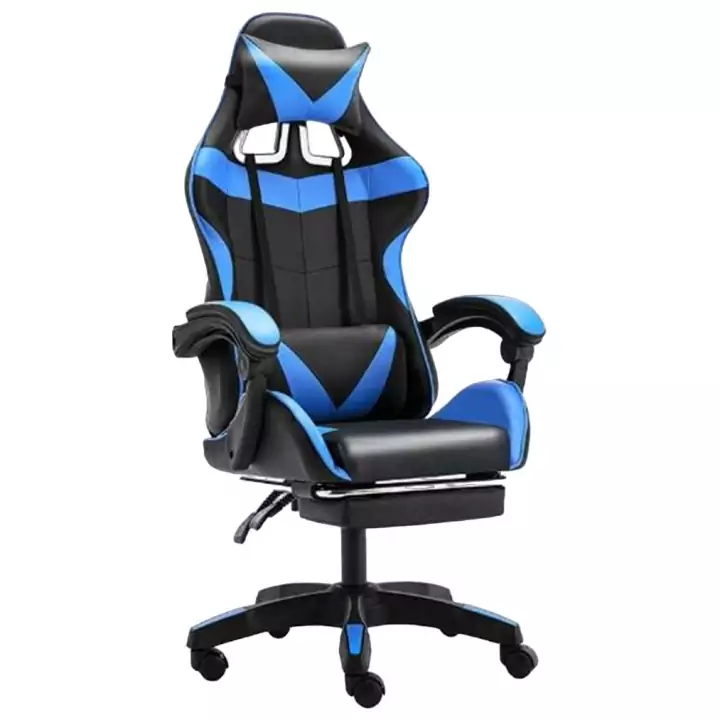 Silla Gaming giratoria con reposapiés Silla Gaming giratoria con reposapiés