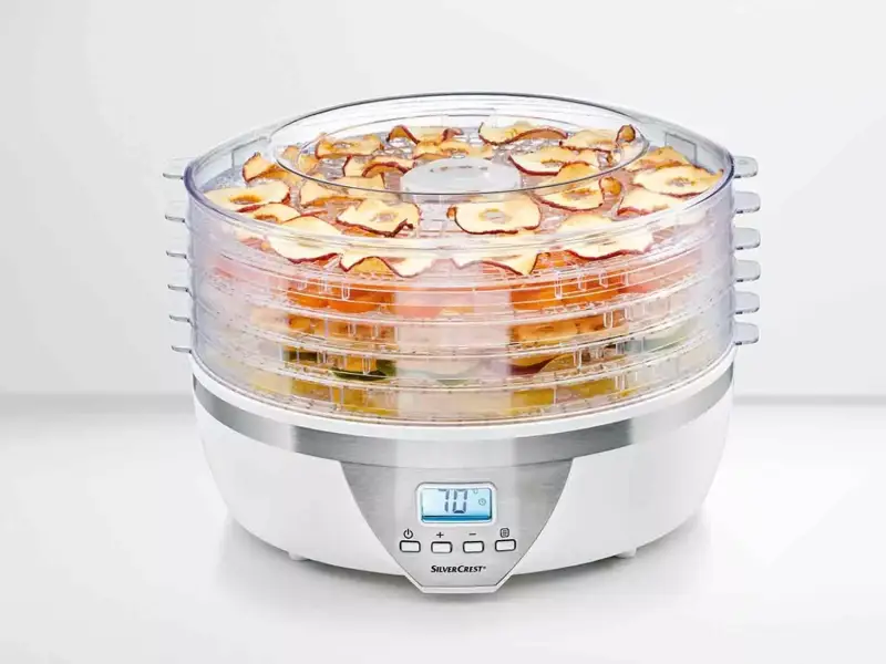 Deshidratador de alimentos SilverCrest 350W Deshidratador de alimentos SilverCrest 350W
