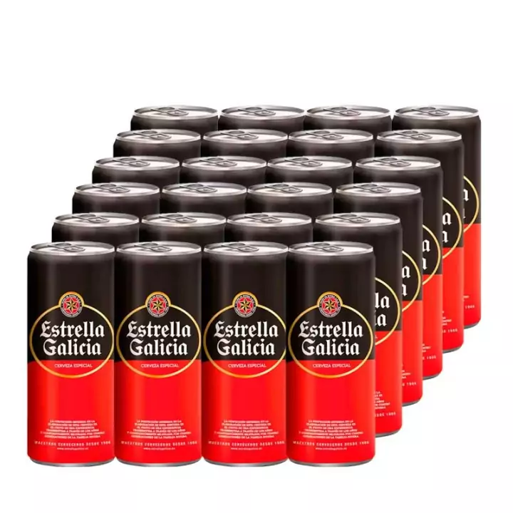 24 Latas Estrella Galicia 33cl 24 Latas Estrella Galicia 33cl