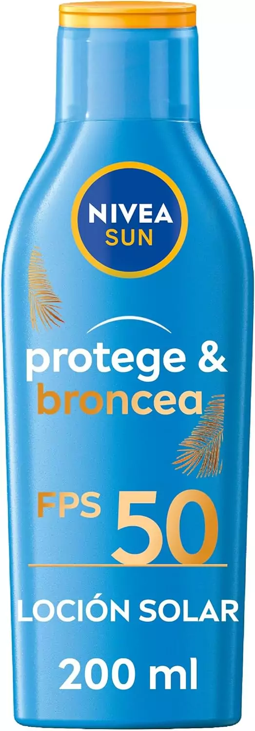 Leche Solar Nivea Sun Protege&Broncea UV50 Leche Solar Nivea Sun Protege&Broncea UV50