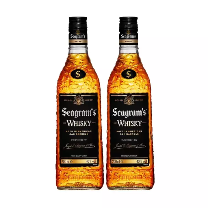 2x Seagram's Whisky 70cl 2x Seagram's Whisky 70cl
