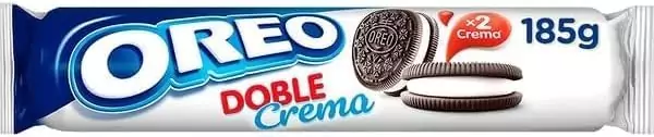3 paquetes galletas Oreo doble crema de Cacao 185g 3 paquetes galletas Oreo doble crema de Cacao 185g