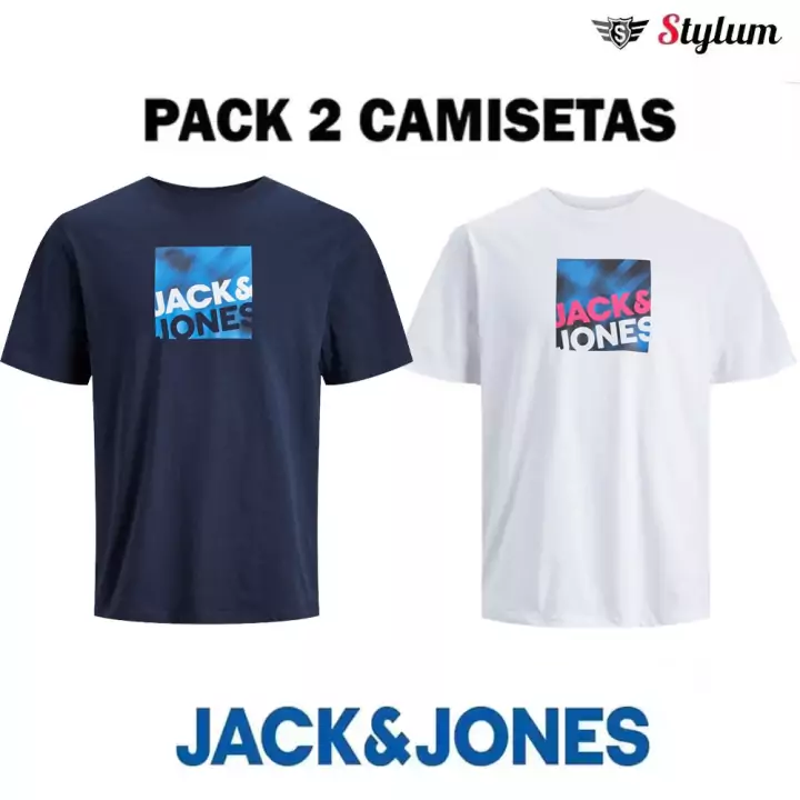 Pack 2 Camisetas Jack&Jones Pack 2 Camisetas Jack&Jones