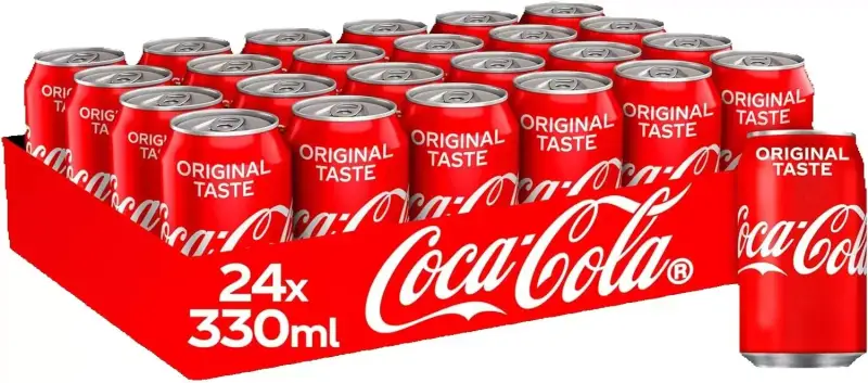 Pack 24 latas Coca Cola normal o Zero Pack 24 latas Coca Cola normal o Zero