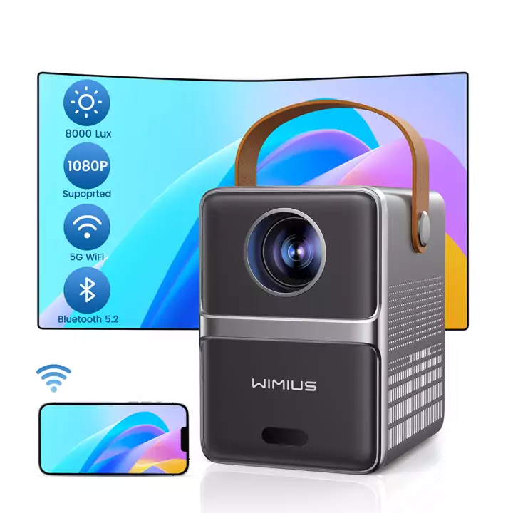 Proyector portátil P61 para cine en casa FullHD WiFi Proyector portátil P61 para cine en casa FullHD WiFi