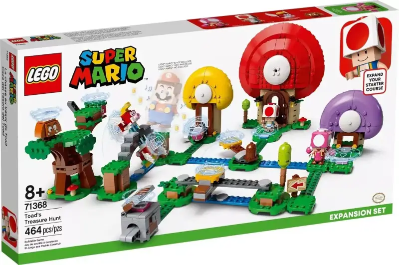 Lego Super Mario Set de Expansión: Caza del Tesoro de Toad Lego Super Mario Set de Expansión: Caza del Tesoro de Toad