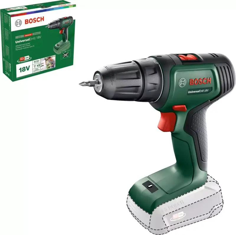 Taladro y atornillador a batería Bosch UniversalDrill 18 V Taladro y atornillador a batería Bosch UniversalDrill 18 V