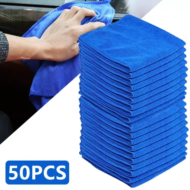 Pack 50x paños de limpieza de microfibra Pack 50x paños de limpieza de microfibra