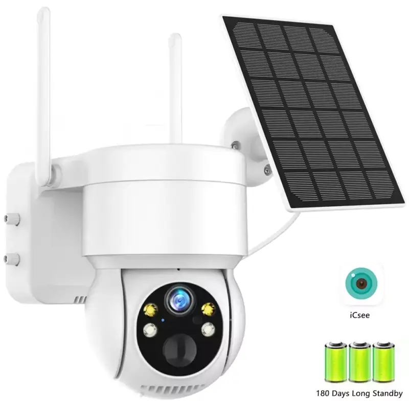Cámara IP solar inalámbrica para exteriores Cámara IP solar inalámbrica para exteriores