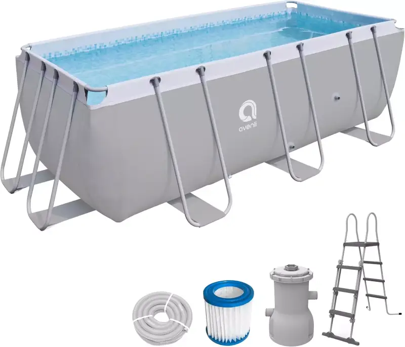 Piscina Rectangular con Estructura Avenli Piscina Rectangular con Estructura Avenli
