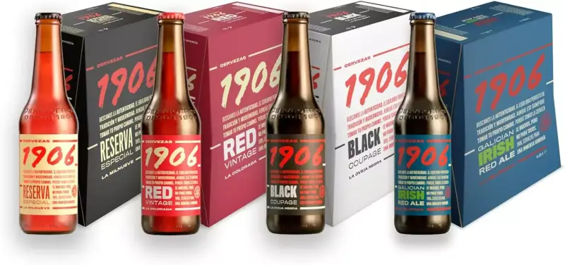 24 Cervezas 1906 Pack Familia 24 Cervezas 1906 Pack Familia